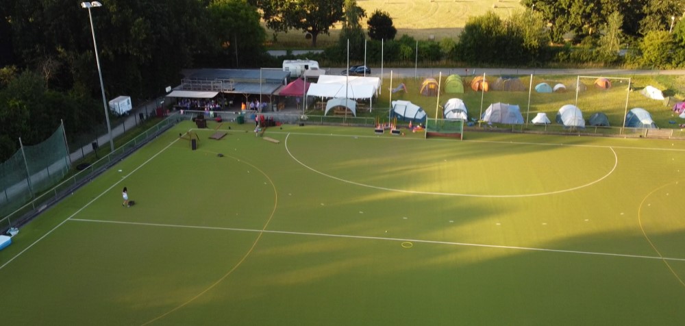 Unsere Lounge am Hockeyplatz